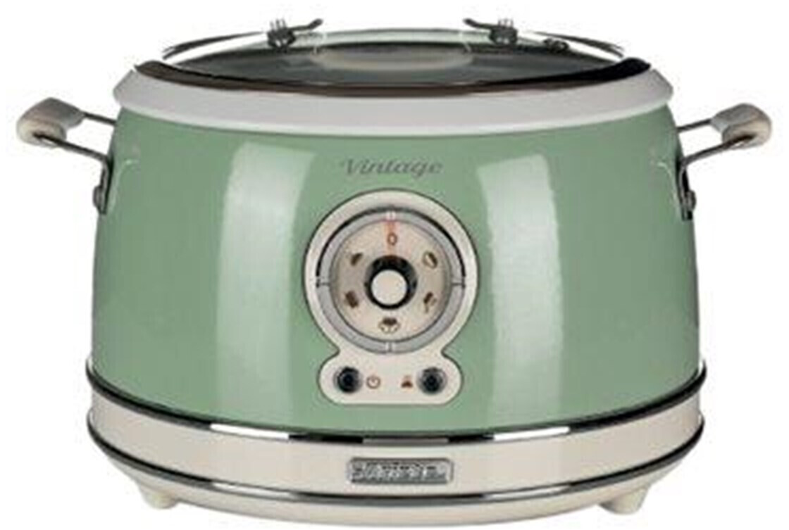 پلوپز و آرام پز آریته ایتالیا مدل Ariete Rice Slow Cooker | ظرفیت 3.5 لیتر | رنگ سبز | پخت راحت و آهسته